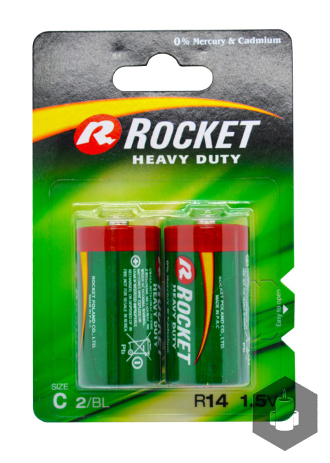 Bateria R14 Rocket Blistr