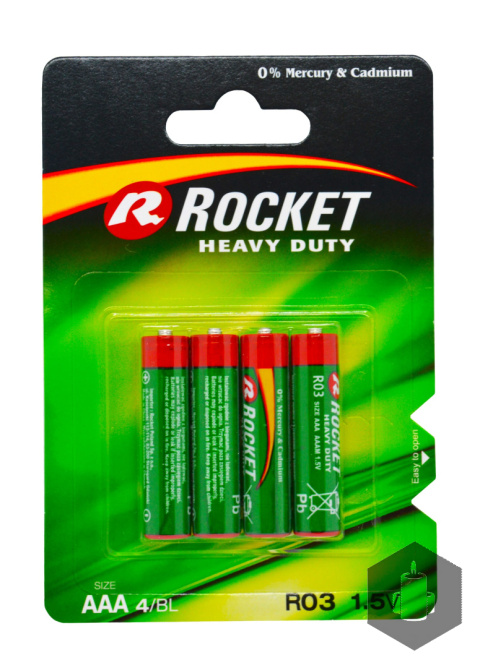 Bateria R3 AAA Rocket Blistr