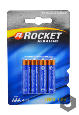 Bateria R3 AAA Rocket Alkaiczna