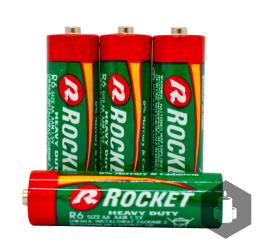 Bateria R6 AA Rocket Folia