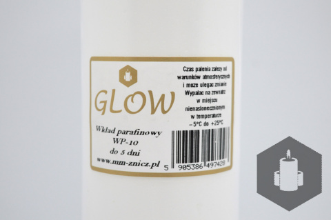 Wkład Parafinowy Glow WP-10 Wkład Parafinowy Glow WP-10