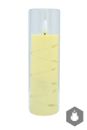 Świeca LED Oplatana 17,5cm