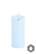 Świeca LED biała 5x12,5cm