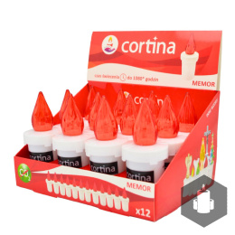 Wkład LED Memor Czerwony Promocja 12szt