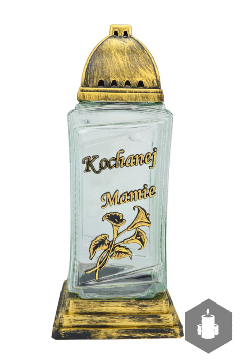 Znicz ZA-505 Kochanej Mamie Złoty Znicz ZA-505 Kochanej Mamie Złoty