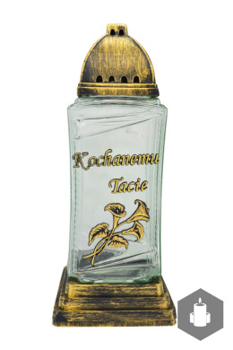 Znicz ZA-505 Kochanemu Tacie Złoty