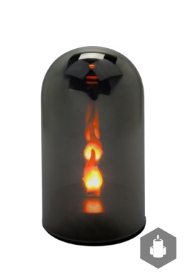Lampion lustrzany LED kopułka AG