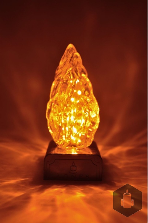 Wkład LED Płomień XL Szyszka