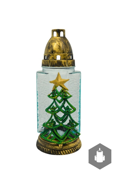 Znicz Bożonarodzeniowy Choinka SW-201