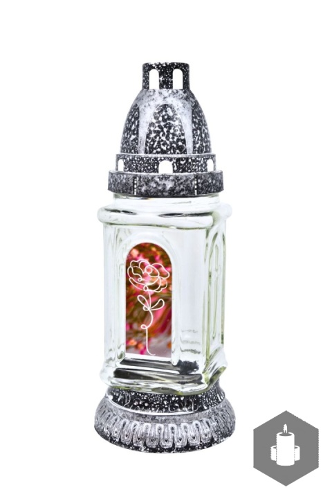 Znicz Lustrzany Róża ZA-337 S