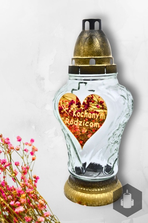 Znicz Lustrzany ZA-409 Kochanym Rodzicom