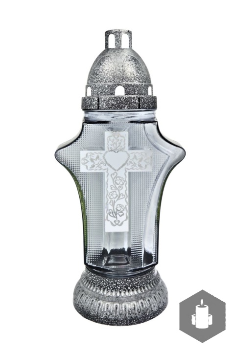Znicz Grafitowy Lustrzany ZA-449 S
