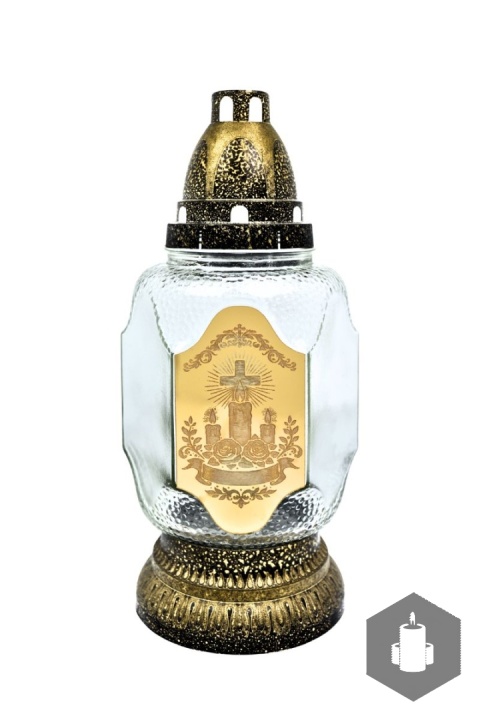 Znicz Lustrzany złoty ZA-348 Z