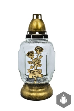 Znicz ZA-333 Kochanej Babci Złoty