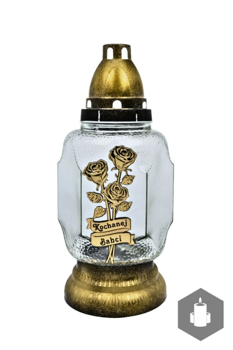 Znicz ZA-333 Kochanej Babci Złoty