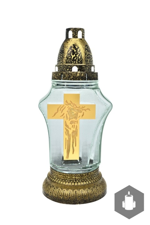 Znicz Lustrzany złoty Krzyż ZA-339 Z