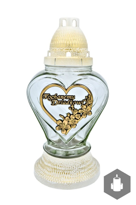 Znicz ZA-407 Kochanemu Dziadkowi Złoty