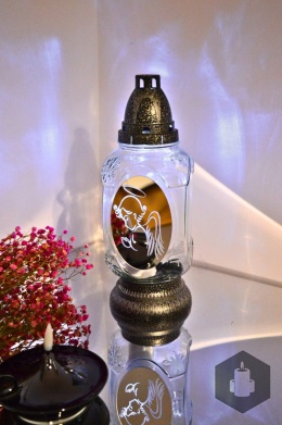 Znicz Lustrzany Anioł ZA-442 S